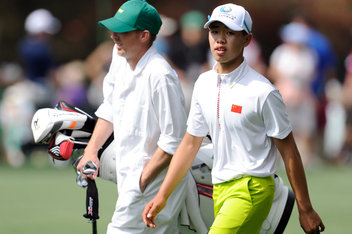 Golf: The Masters-Practice Round